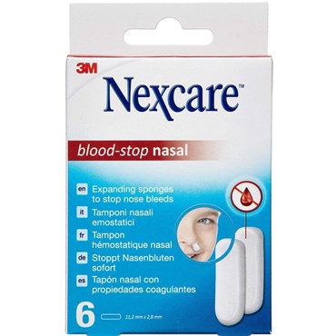 3m nexcare blood-stop nasal Medicinsk udstyr 6 stk thumbnail