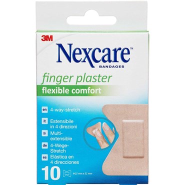 3M Nexcare Finger Plaster Medicinsk udstyr 10 stk thumbnail