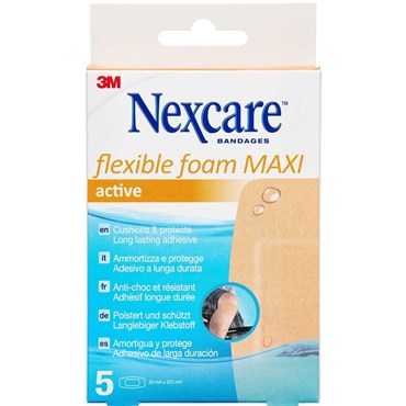 3m nexcare flex. foam maxi act Medicinsk udstyr 5 stk thumbnail