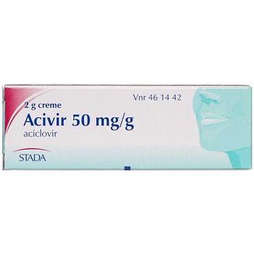 Billede af Acivir 50 mg/g 2 g Creme