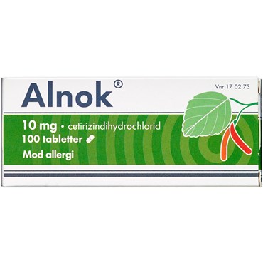 Billede af Alnok 10 mg 100 stk Filmovertrukne tabletter