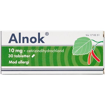 Billede af Alnok 10 mg 30 stk Filmovertrukne tabletter