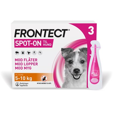 Køb Frontect (til hunde 5-10 kg) Hos Apopro.dk