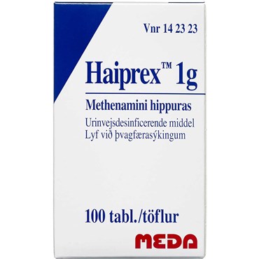 ubetalt hævn Kommunisme Bestil Haiprex 100 stk. tabletter - Urinvejsinfektion | Haiprex | Apopro.dk