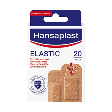 Hansaplast Elastic Plaster Medicinsk udstyr 20 stk thumbnail