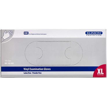 Klinion protection vinylhandske pudderfri Xlarge 100 |