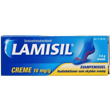 Køb Lamisil 10 mg/g 7,5 g Creme | | Hos Apopro.dk