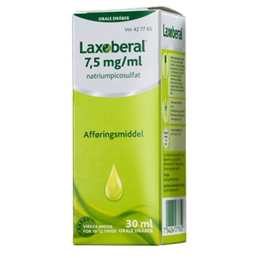 Billede af Laxoberal 7,5 mg/ml 30 ml Orale dråber, opløsning