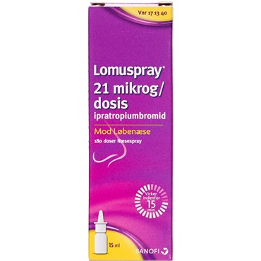den første Styre spænding Køb Lomuspray 180 dosis Næsespray, opløsning | Sanofi | Apopro.dk