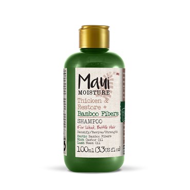 MAUI Bamboo Fiber Shampoo 100 ml | Rejsestørrelser | Apopro.dk
