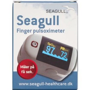 Pulsoximeter CMS50D Medicinsk udstyr 1 stk | Hos Apopro.dk