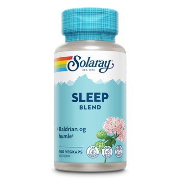 Køb Solaray Sleep Blend Kosttilskud 100 stk | Apopro.dk