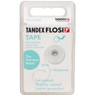Tandex Tandtråd Flad 25 m | Tandstik og tandråd | Hos Apopro.dk